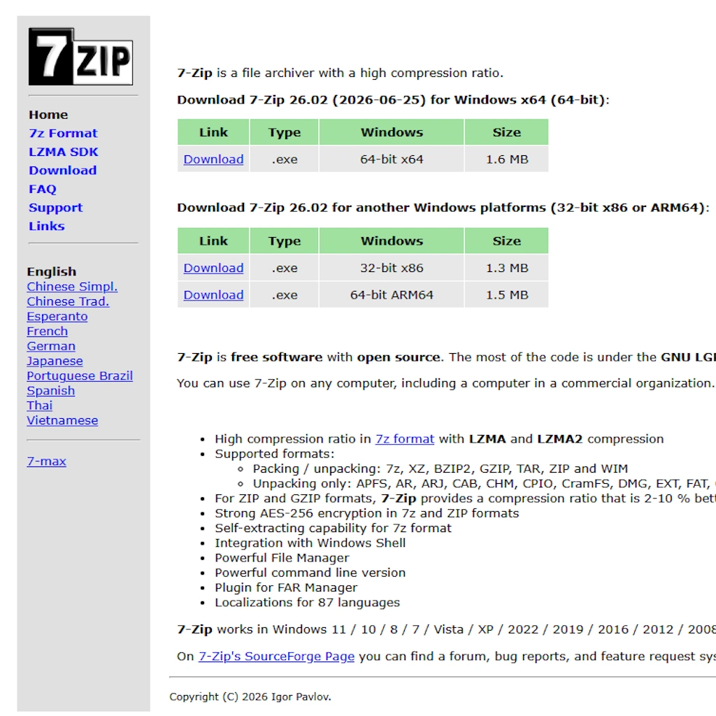 7zip