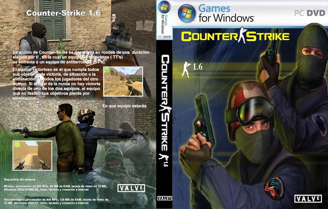 Counter-Strike 1.6 No-steam