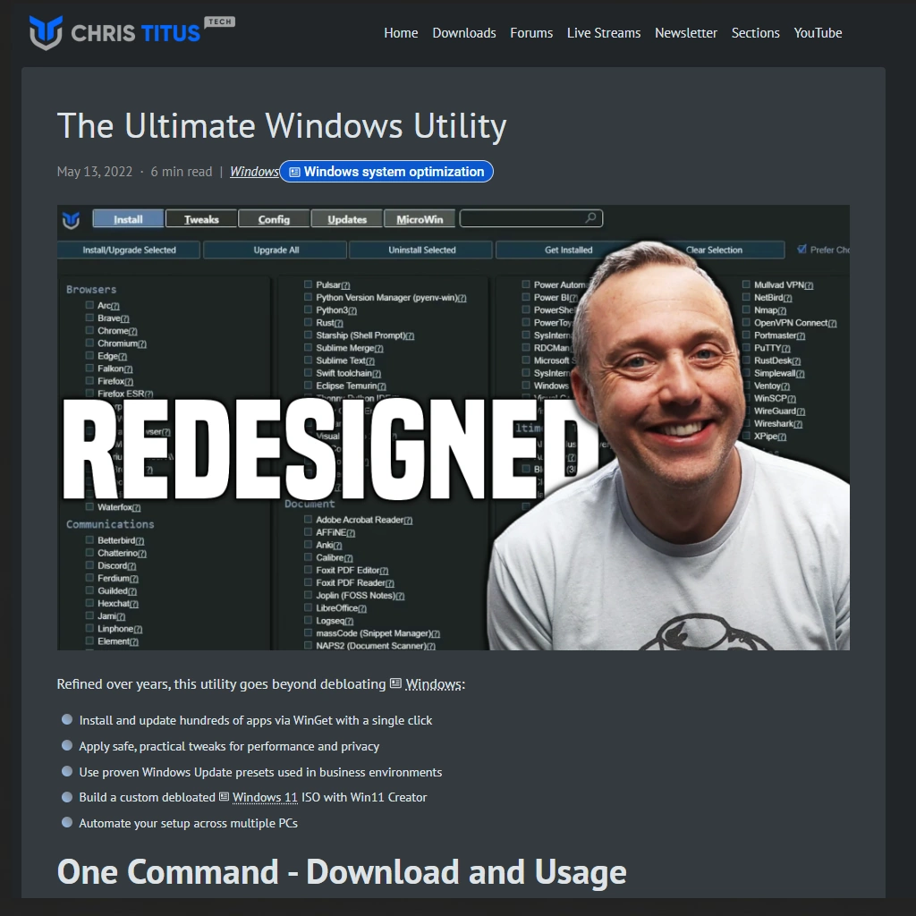 Optimización Windows