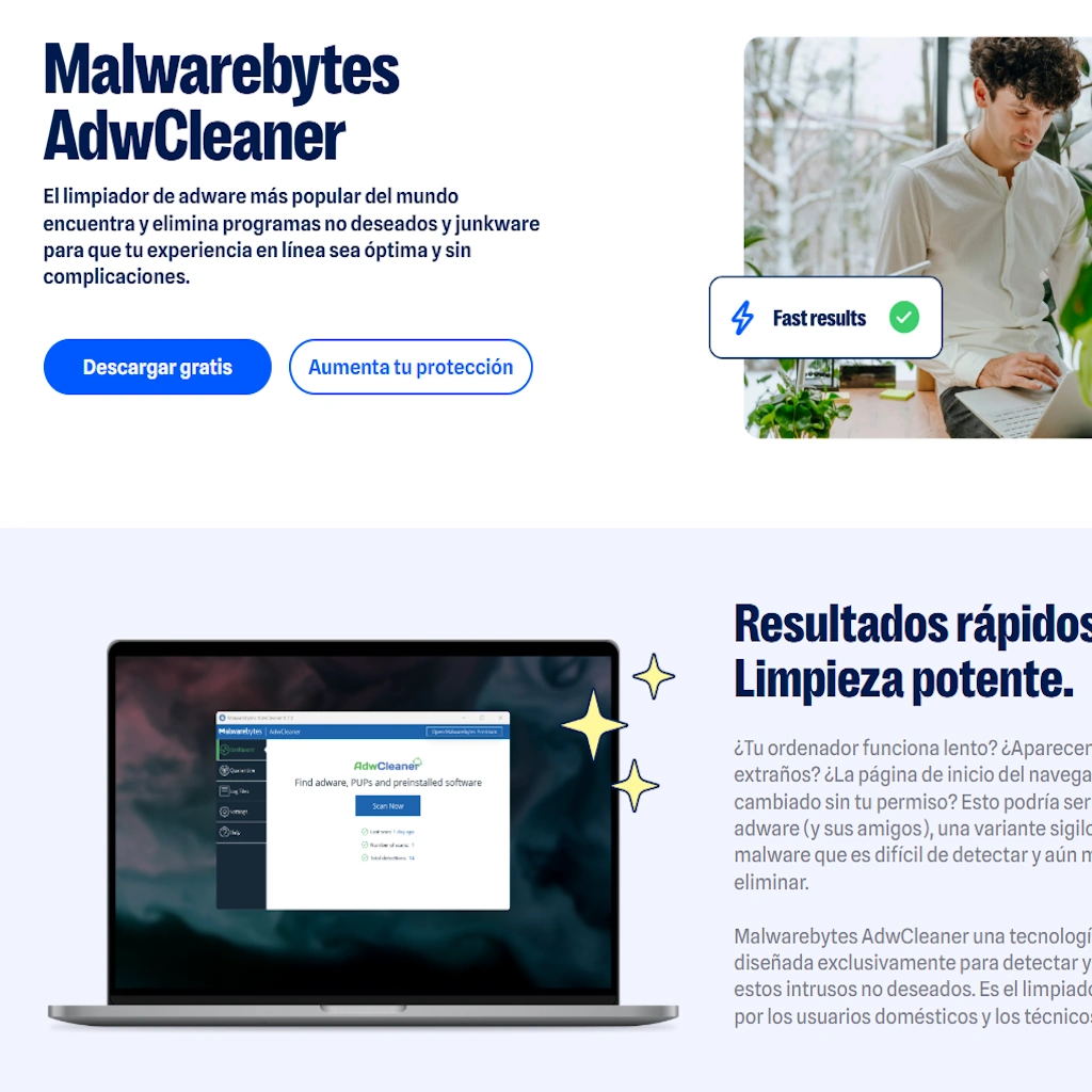 🧹 AdwCleaner - Limpiador de Adware y Malware